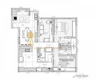 Apartamento para ender com 3 quartos, sendo duas suítes na Pituba 