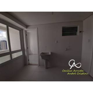 Apartamento 137m², 4/4, 02 suites, varanda gourmet, ventilado, vista pra o mar, Atalaia, Aracaju/SE