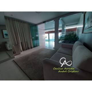 Apartamento 137m², 4/4, 02 suites, varanda gourmet, ventilado, vista pra o mar, Atalaia, Aracaju/SE