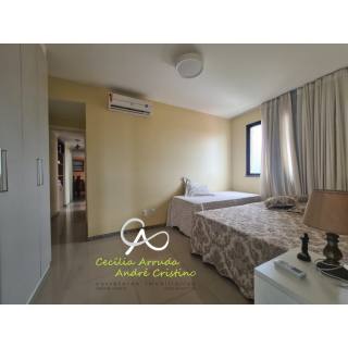 Apartamento 108m², 3/4, 01 suíte, WC Social, DCE, Farolândia, Aracaju/SE