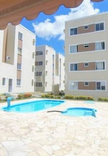 Apartamento com 2 dormitórios à venda Residencial Hortência  por R$ 45.000,00 - Passagem de Areia - Parnamirim/RN