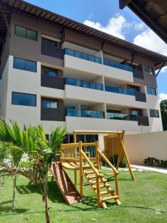 Apartamentos na beira-mar de Tamandaré, 3 Quartos, Lazer completo, Pronto para morar