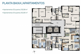 Apartamentos para Vender 2 e 3 quartos, varanda, Pronto para Morar , lazer completo