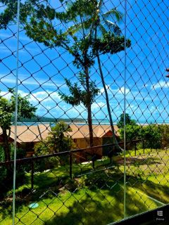 Praia dos Carneiros beira-mar, Flat com 4 Suítes mobiliado, porteira fechada, com lazer completo, duas vagas.