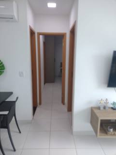 Flat com dois quartos mobiliado, em Muro Alto