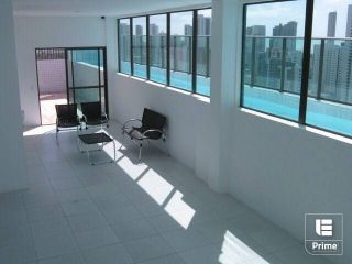 Apartamento 01 quarto 30m²  Boa Viagem Piscina no Rooftop