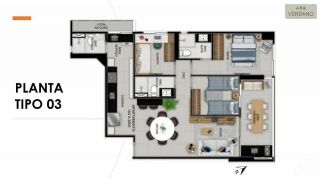 Apartamento com 3 quartos, próximo ao Shopping Center, lazer completo padrão Moura Dubeux