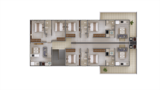 Apartamento Para Vender com 2 quartos 1 suítes no bairro Gravatá em Navegantes