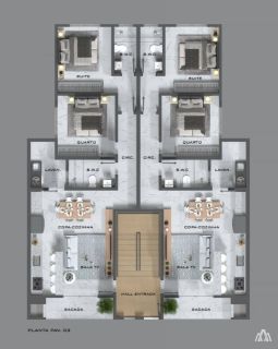 Apartamento Para Vender com 2 quartos na Quinta dos Açorianos em Barra Velha