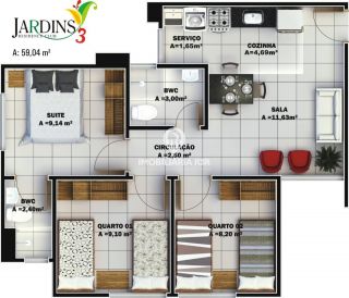  2ª ETAPA - JARDINS RESIDENCE CLUB III