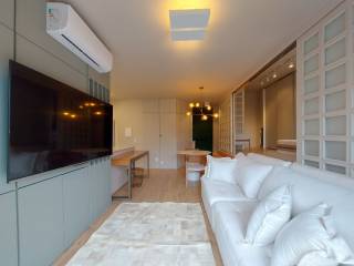 Lindo apartamento mobiliado com 1 quarto para alugar, 72 m² por R$ 3.700,00/mês - Mercês - Curitiba/PR