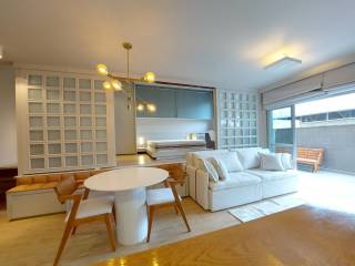 Lindo apartamento mobiliado com 1 quarto à venda, 72 m² por R$ 650.000 - Mercês - Curitiba/PR