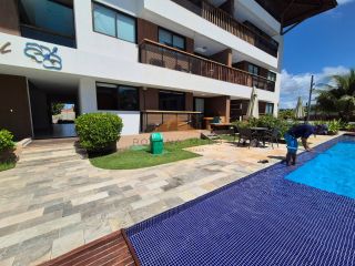 APARTAMENTO FRENTE PRA PISCINA EM RESORT BEIRA MAR NA PRAIA DO CUPE! ? ?