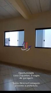 Casa Para Vender com 03 quartos no bairro Santa Helena em Contagem