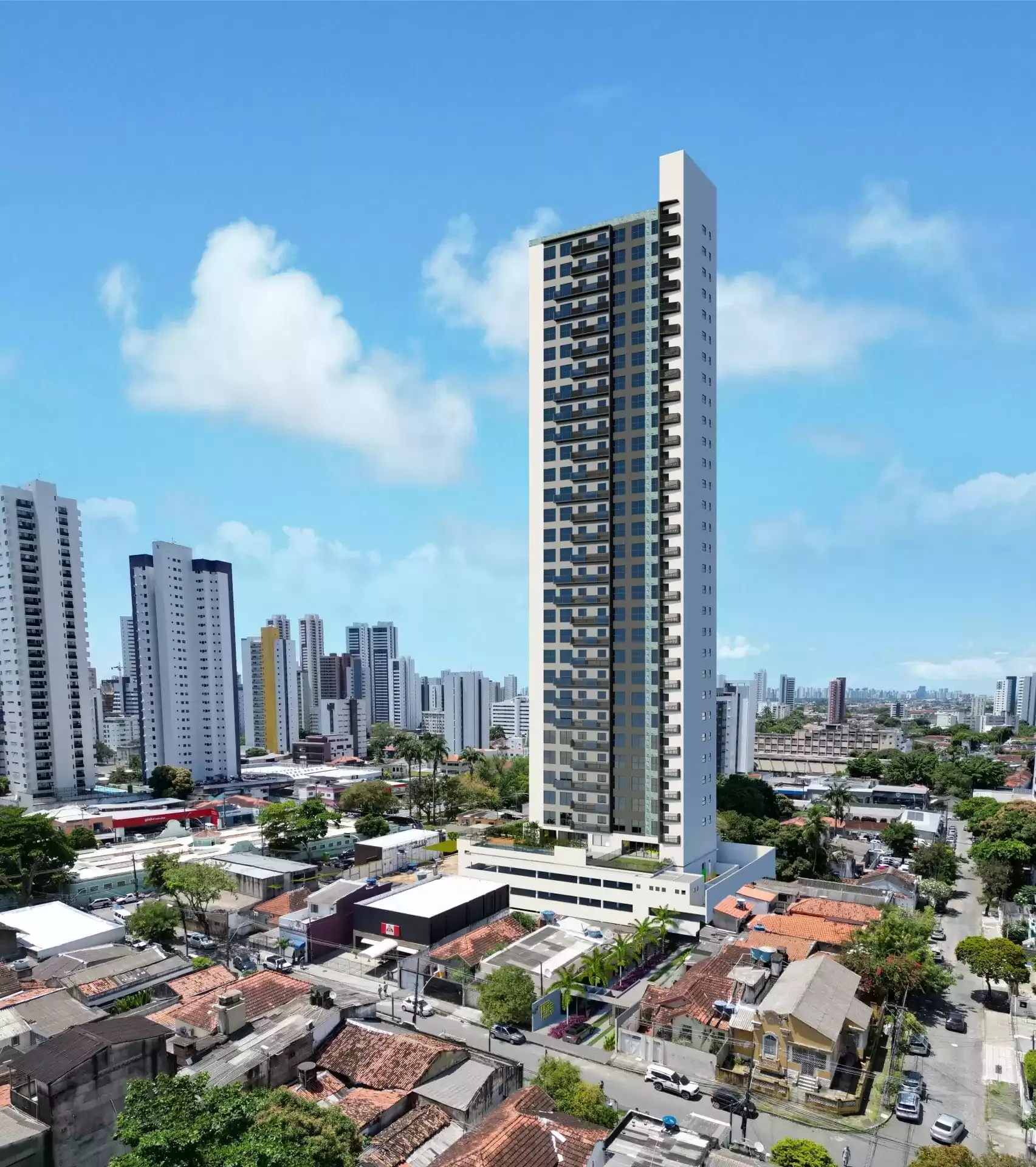 Apartamento Para Vender com 1 quartos 1 suítes: Madá Studios no bairro Casa Amarela em Recife