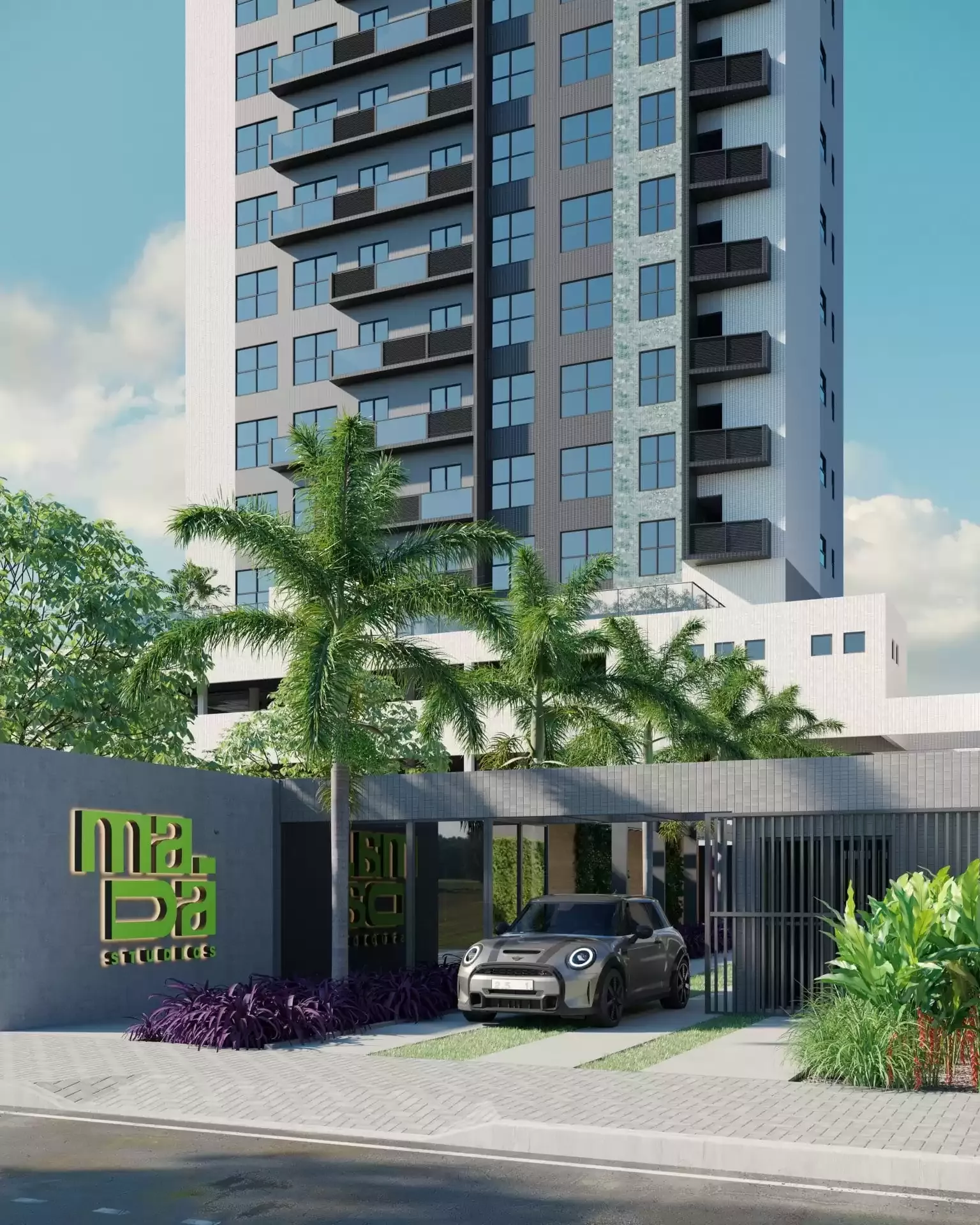 Apartamento Para Vender com 1 quartos 1 suítes: Madá Studios no bairro Casa Amarela em Recife