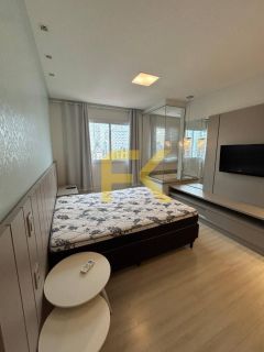 APARTAMENTO COM ÁREA DE LAZER COMPLETA E MOBILIADO - 3 SUÍTES SENDO 1 MASTER COM HIDROMASSAGEM