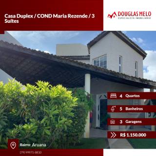 Casa Duplex / COND Maria Rezende / 3 Suítes