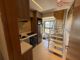 Studio com Mezanino Finamente Decorado 32 m2.