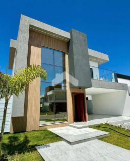 Casa de Condomínio Para Vender com 4 quartos 3 suítes no bairro Alphaville em Barra Dos Coqueiros