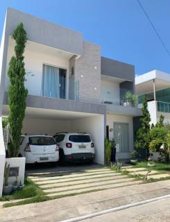 Casa de Condomínio Para Vender com 5 quartos 4 suítes no bairro Aruana em Aracaju | Condomínio Rota do Sol - Aracaju/SE