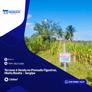 Terreno à Venda no Povoado Figueiras, Moita Bonita – Sergipe