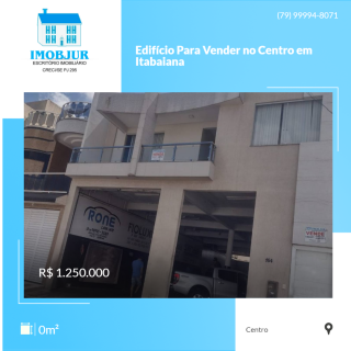 Edifício Para Vender  no Centro em Itabaiana