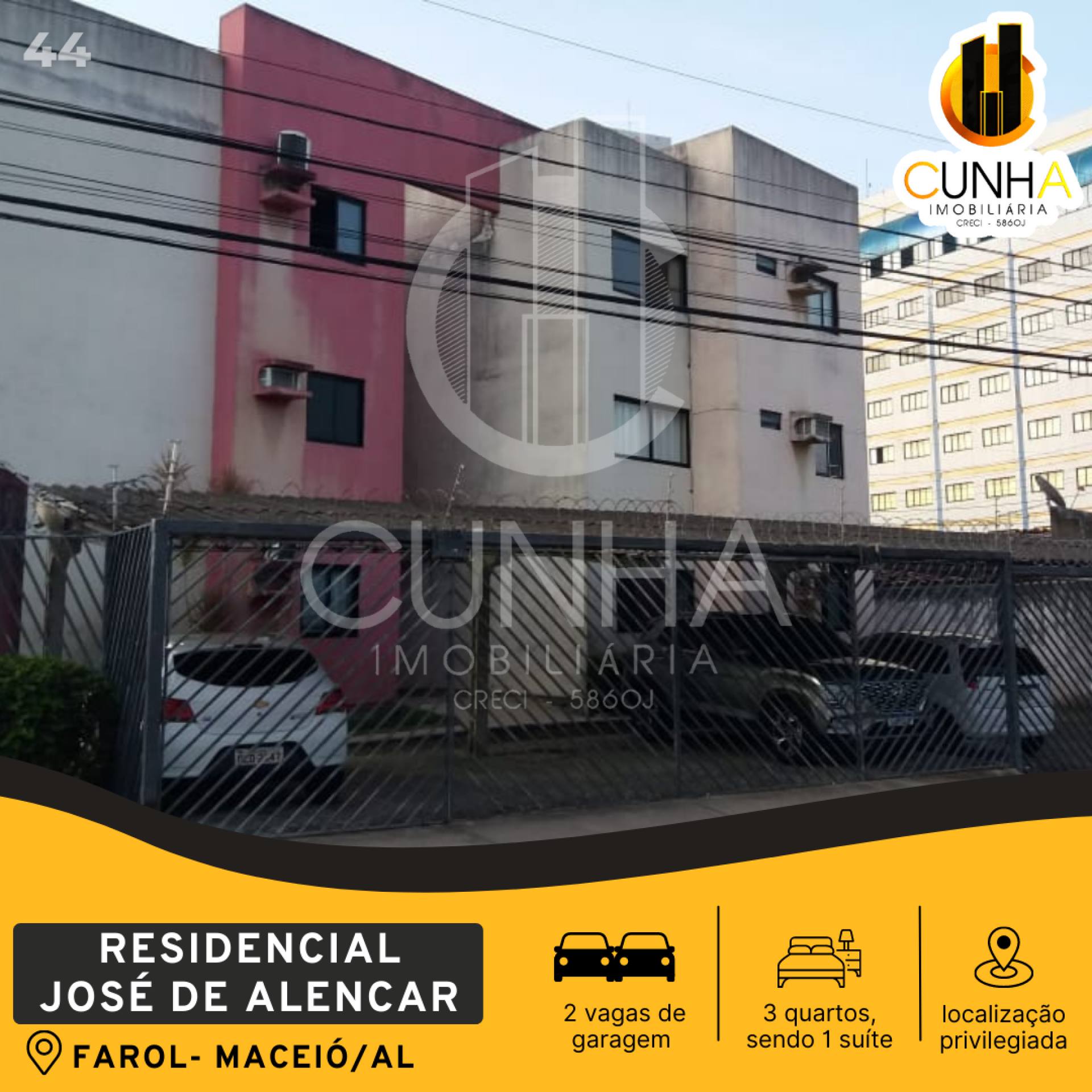 Residencial José de Alencar no Farol