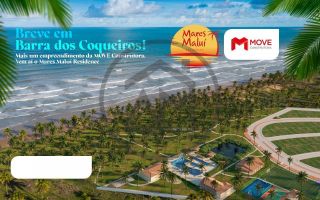 MARES MALUÍ RESIDENCE - A beira mar, com pé na areia!