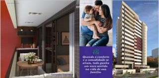 Ethos Residence Apartamento Para Vender com 3 quartos 1 suítes no bairro Murilópolis em Maceió